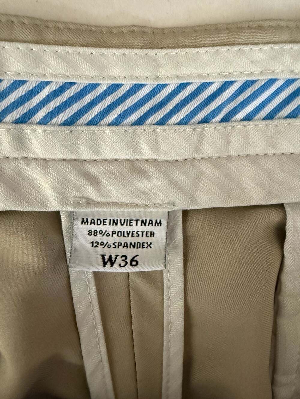 FootJoy Performance Golf Shorts Khaki Tan Size 36 - Picture 4 of 7